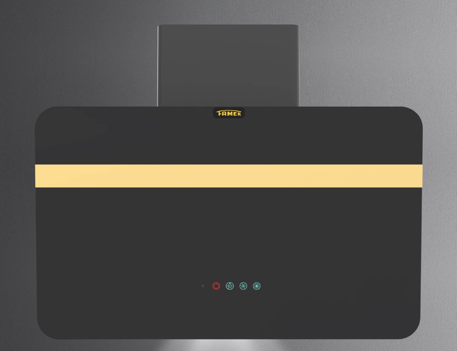 هود روکار اطلس پیچی زه طلایی پنج سانت استاندارد موتور فلز با گارانتی 18 ماهه شرکتی